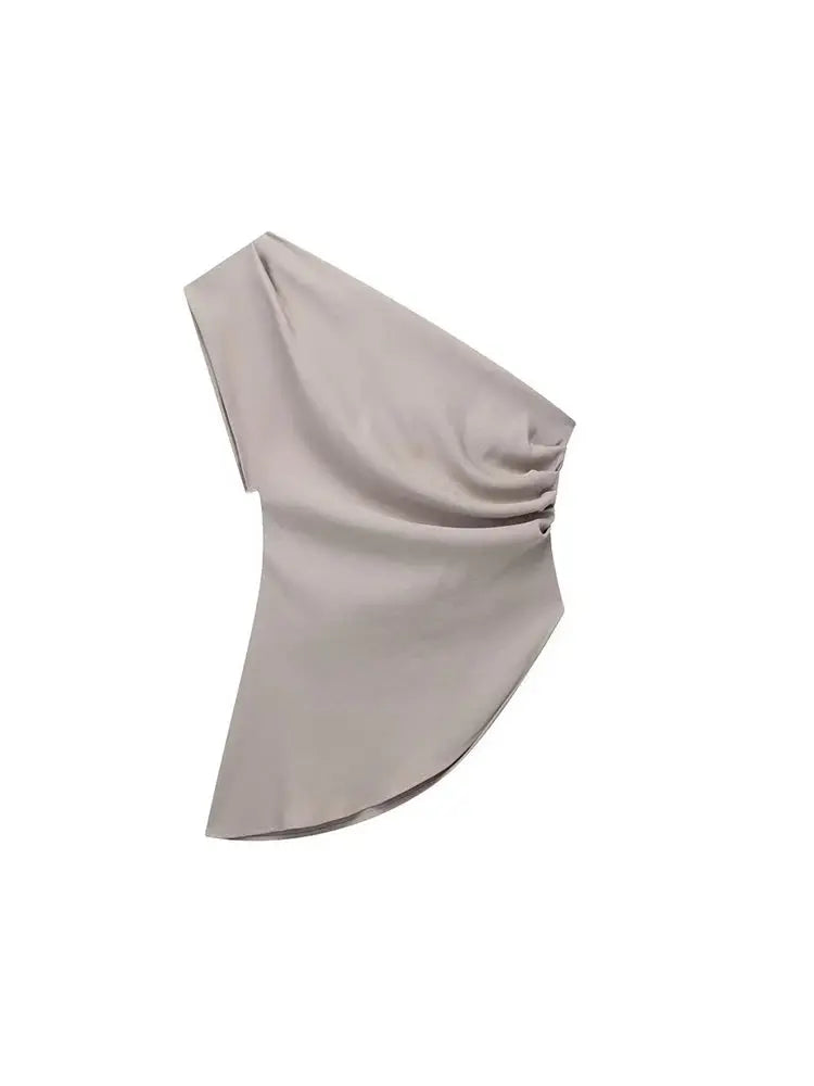 Asymmetric T-shirt New Women&