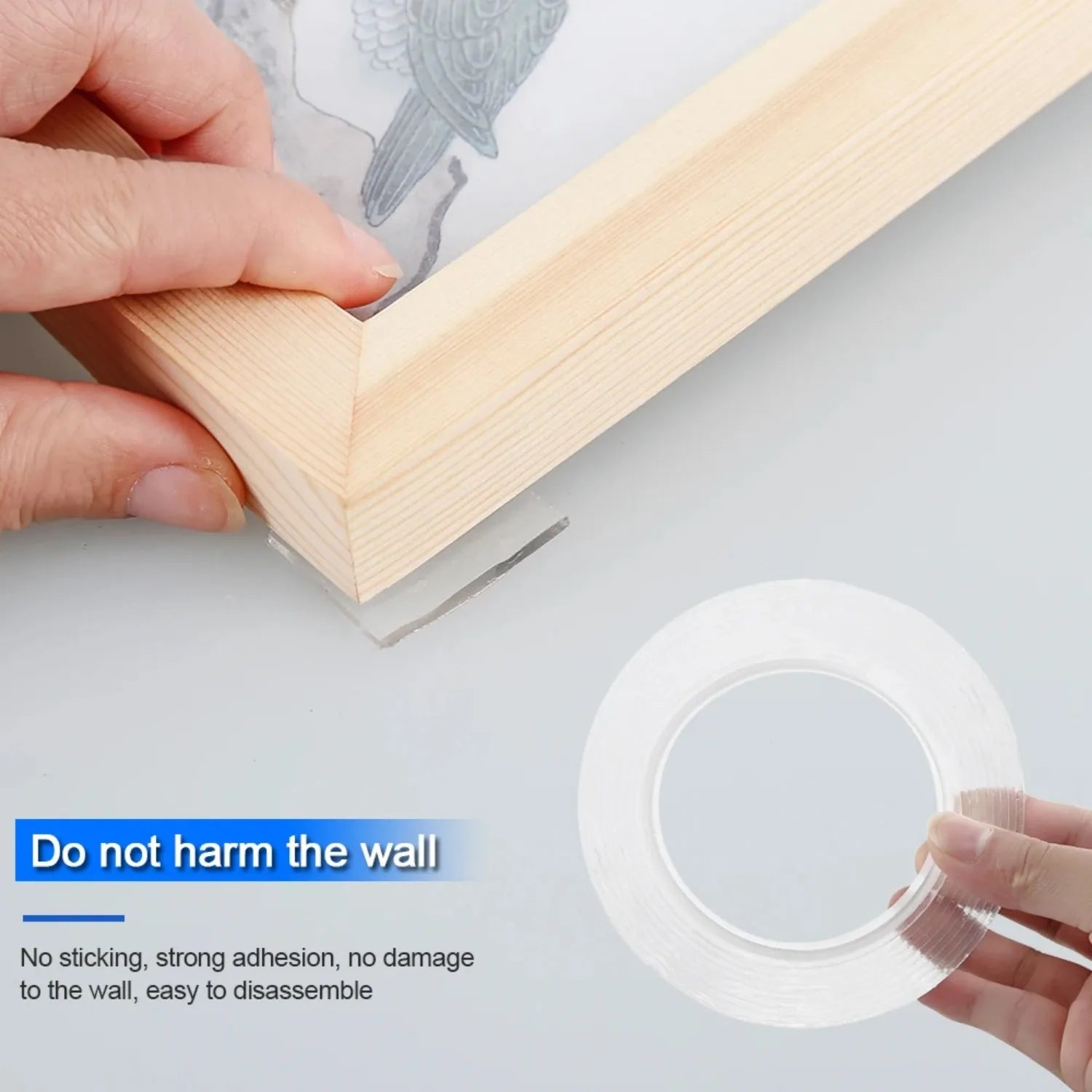 1M/3M/5M Double Sided Transparent Tape - Reusable Waterproof Acrylic Adhesive Nano Tape Novara Shop 1/3/5M Double Sided Tape Transparent Acrylic Reusable Waterproof Adhesive Tracsless Tape Gadget Doble Cara Nano Tapes  Novara Shop  1/3/5M Double Sided Tape Transparent Acrylic Reusable Waterproof Adhesive Tracsless Tape Gadget Doble Cara Nano Tapes