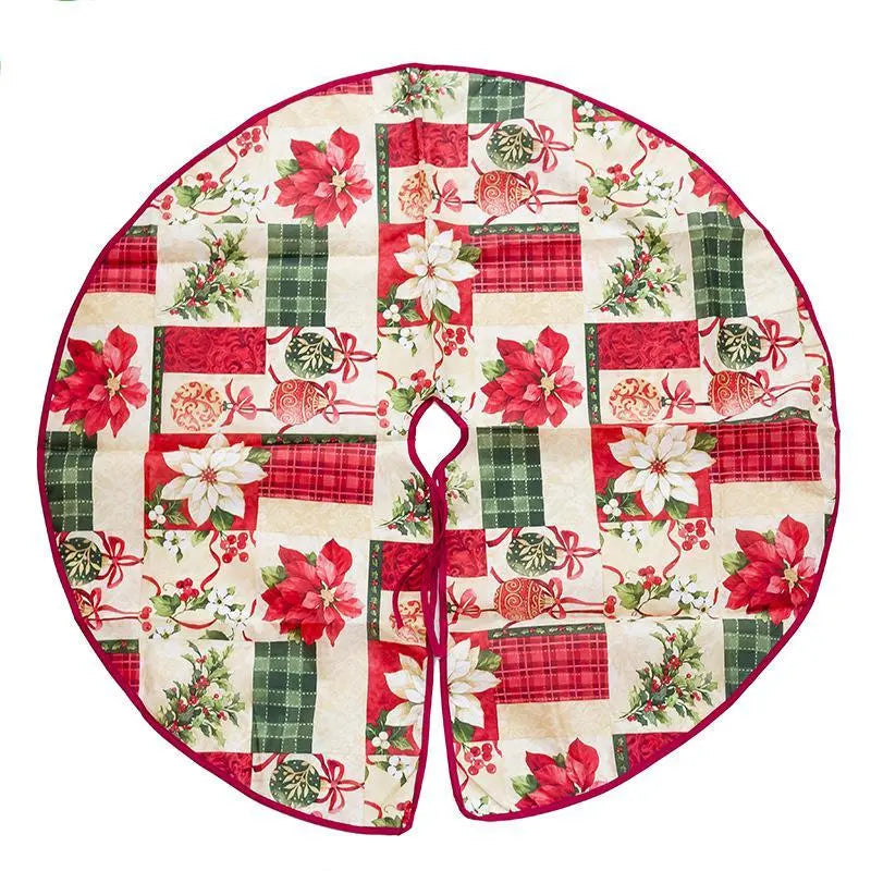 Christmas tree skirt Christmas tree decorations Christmas gifts Christmas scene matching - Novarashop