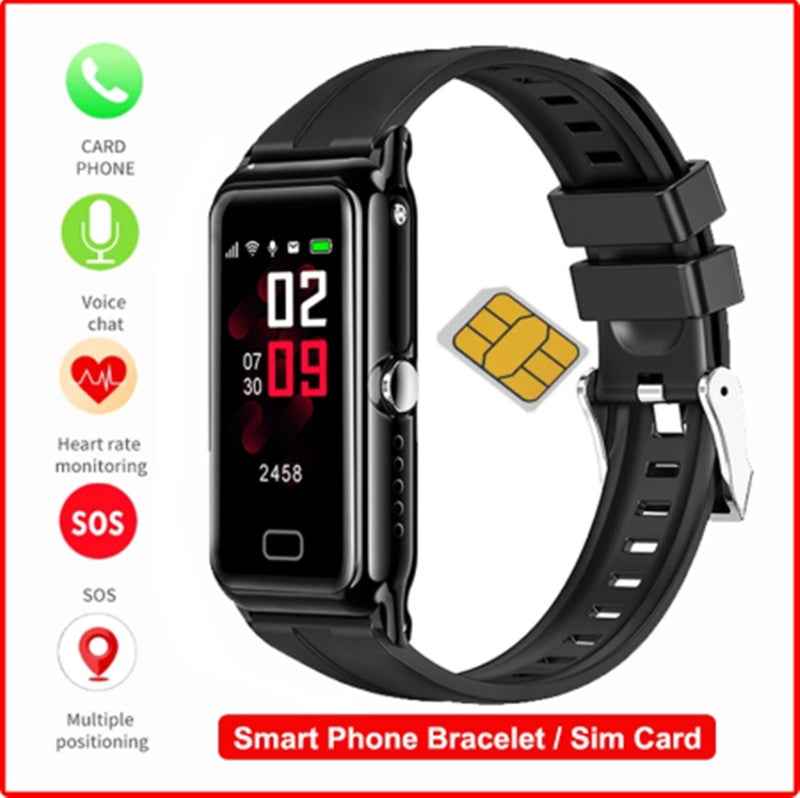 Smartphone Watch Blood Pressure Monitor for Health Tracking