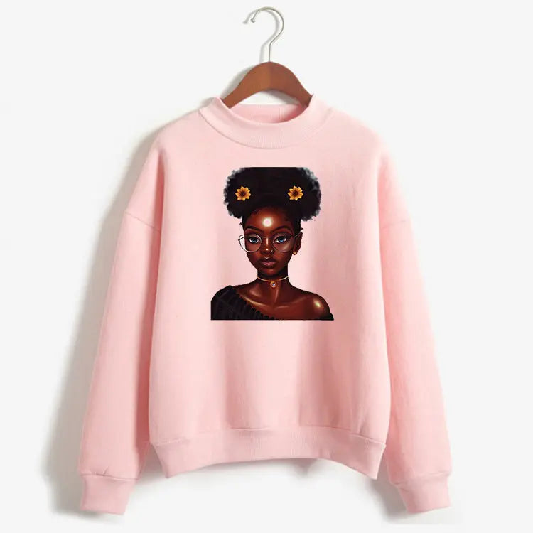 Women Fashion Loose Pink Hoodie Novara Shop  28.65 Novara Shop Pink A / XXL  28.65