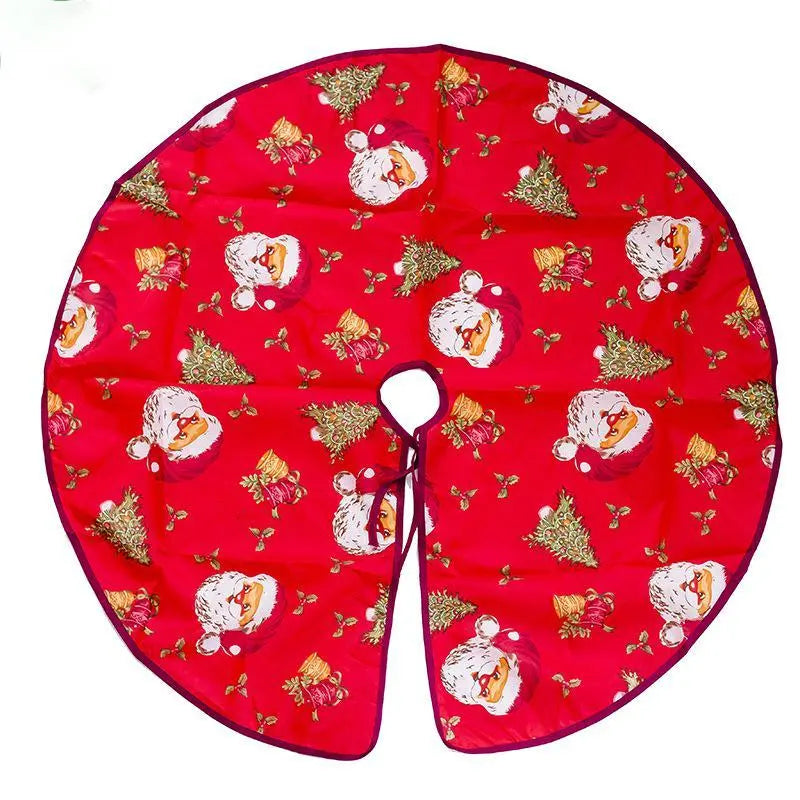 Christmas tree skirt Christmas tree decorations Christmas gifts Christmas scene matching - Novarashop