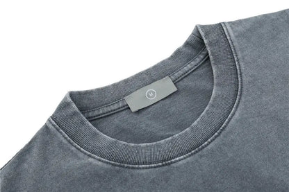 Letter Print Short-Sleeved T-Shirt Men Novara Shop   Novara Shop
