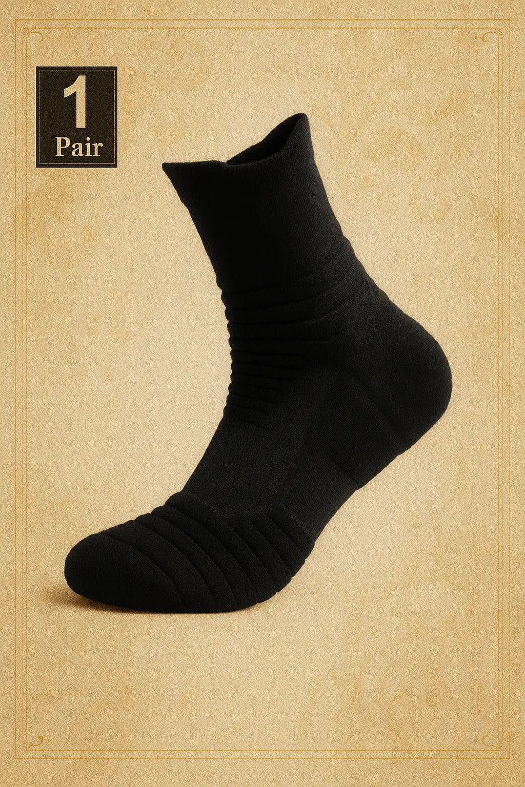 1/3 Pairs Anti-slip Football Socks Men Cotton Sock Short Long Tube Soccer Basketball Sport Socks Breathable Deodorous Sock 39-45 Novarashop