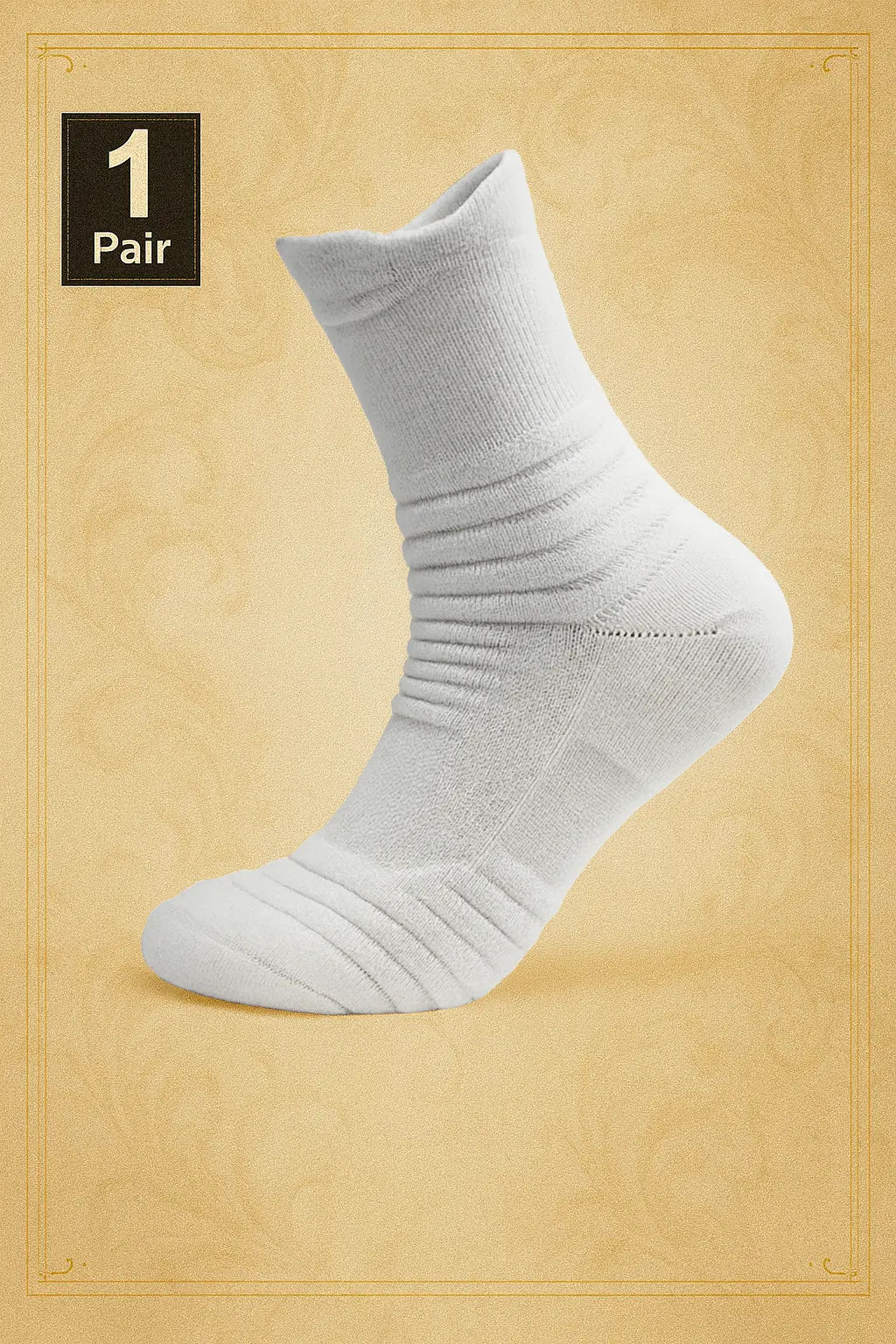 1/3 Pairs Anti-slip Football Socks Men Cotton Sock Short Long Tube Soccer Basketball Sport Socks Breathable Deodorous Sock 39-45 Novarashop