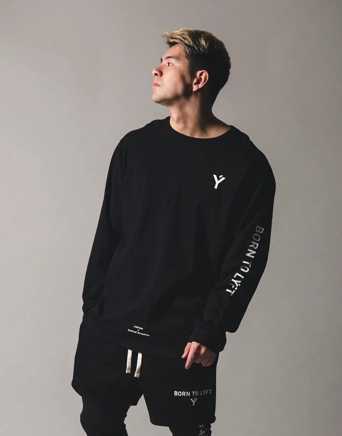 Long-sleeved Gym Clothes Novara Shop  46.08 Novara Shop Black / XL  46.08