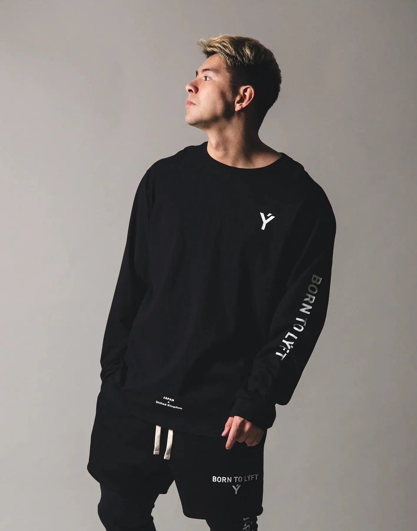 Long-sleeved Gym Clothes Novara Shop  46.08 Novara Shop Black / XL  46.08