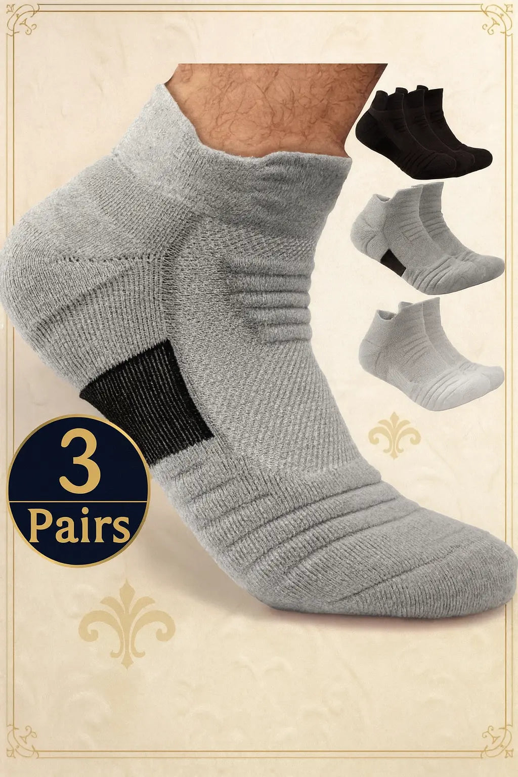 Anti-Slip Football Socks | Men&