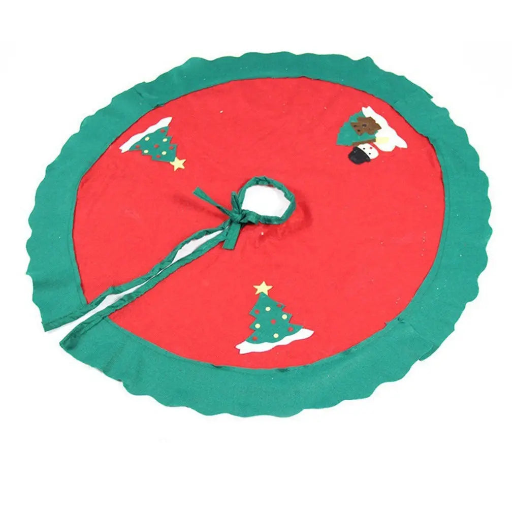 Christmas tree skirt Christmas tree decorations Christmas gifts Christmas scene matching - Novarashop