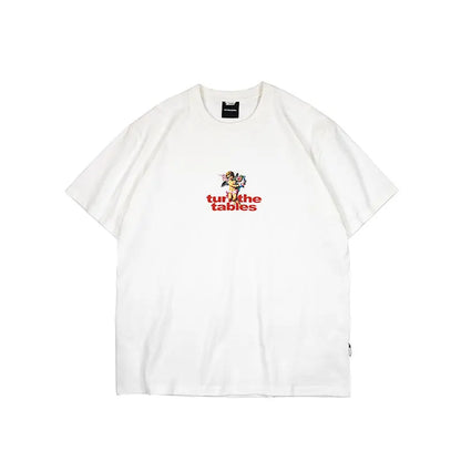 Angel print T-shirt Novara Shop  53.41 Novara Shop White / XL  53.41