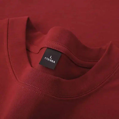 600grams 100% Cotton Men Oversized Heavyweight T Shirt Summer Women Short Sleeve Top Casual Men&