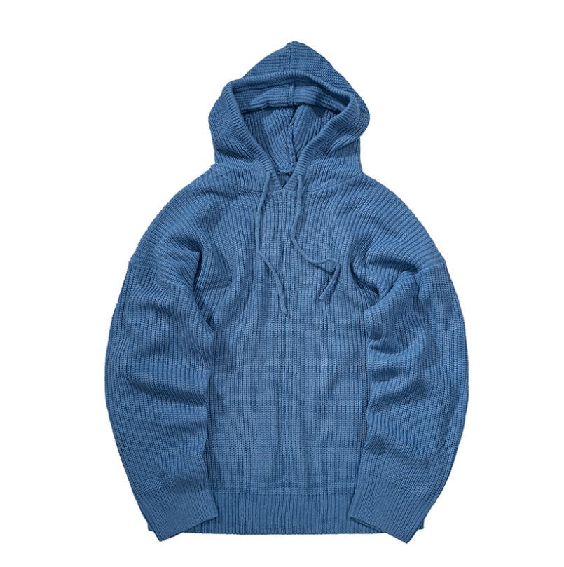 Hooded knit sweater Novara Shop   Novara Shop