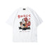 Japanese panda print T-shirt men and women Novara Shop  31.00 Novara Shop White / XL  31.00