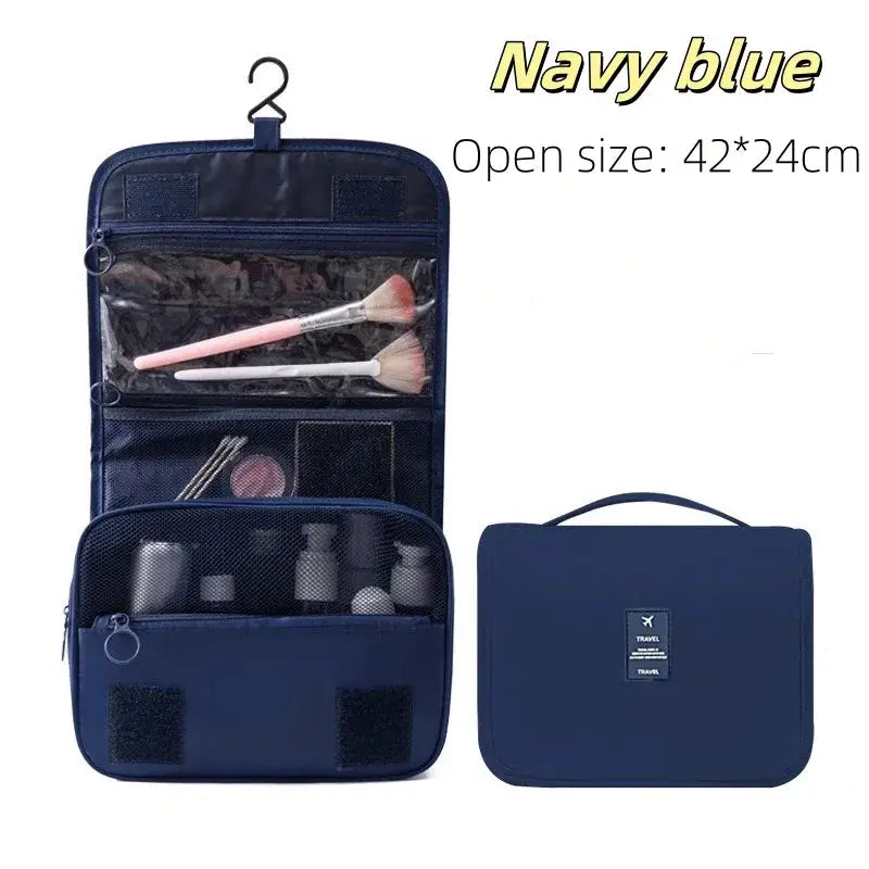 Large Travel Makeup Bag - Capacity Dry Wet Separation Handheld Storage Bag, Washable Multi-Functional Hanging Makeup Bag Novara Shop   Novara Shop