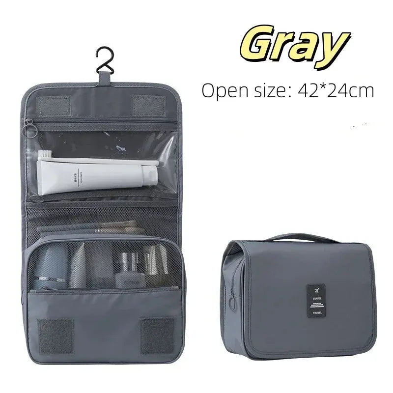 Large Travel Makeup Bag - Capacity Dry Wet Separation Handheld Storage Bag, Washable Multi-Functional Hanging Makeup Bag Novara Shop   Novara Shop