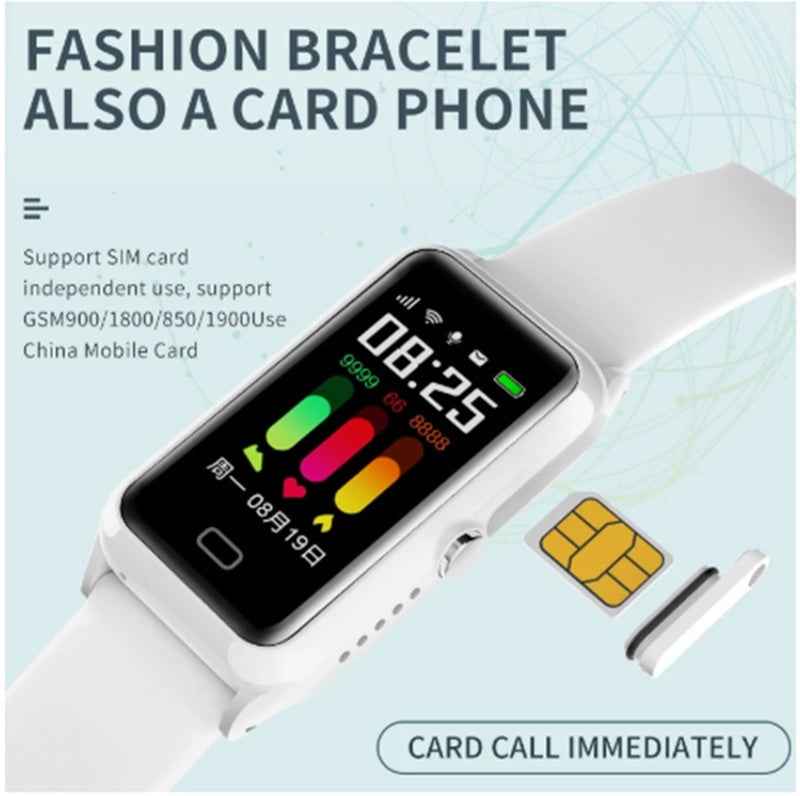 Smartphone Watch Blood Pressure Monitor for Health Tracking