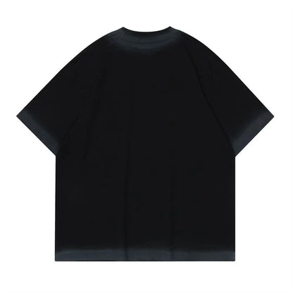Letter Print Short-sleeve T-shirt Men Novara Shop   Novara Shop