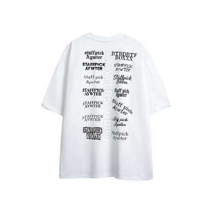 Letter Print Short-sleeve T-shirt For Women Novara Shop   Novara Shop