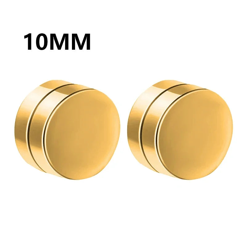 1Pairs Crystal Strong Magnetic Ear Stud Clip Earrings for My Novara Shop   Novara Shop