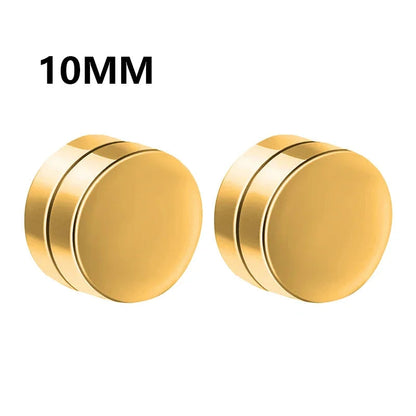 1Pairs Crystal Strong Magnetic Ear Stud Clip Earrings for My Novara Shop   Novara Shop
