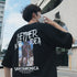 Short Sleeve Men T-shirt Trendy Clothes Summer Loose Half Novara Shop  28.85 Novara Shop Black / XL  28.85