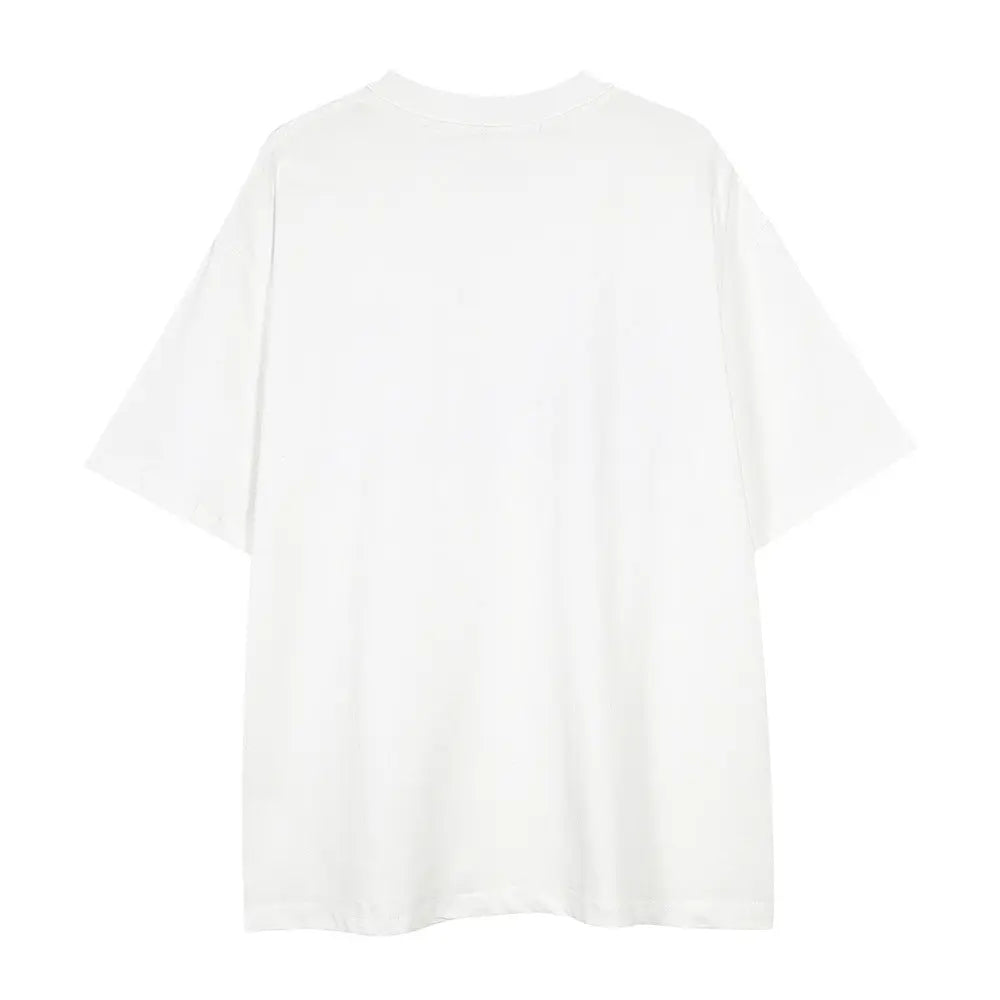 Fashion Letter Print Casual T-shirt Men Novara Shop   Novara Shop