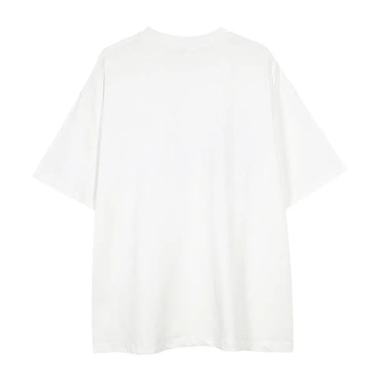 Fashion Letter Print Casual T-shirt Men Novara Shop   Novara Shop