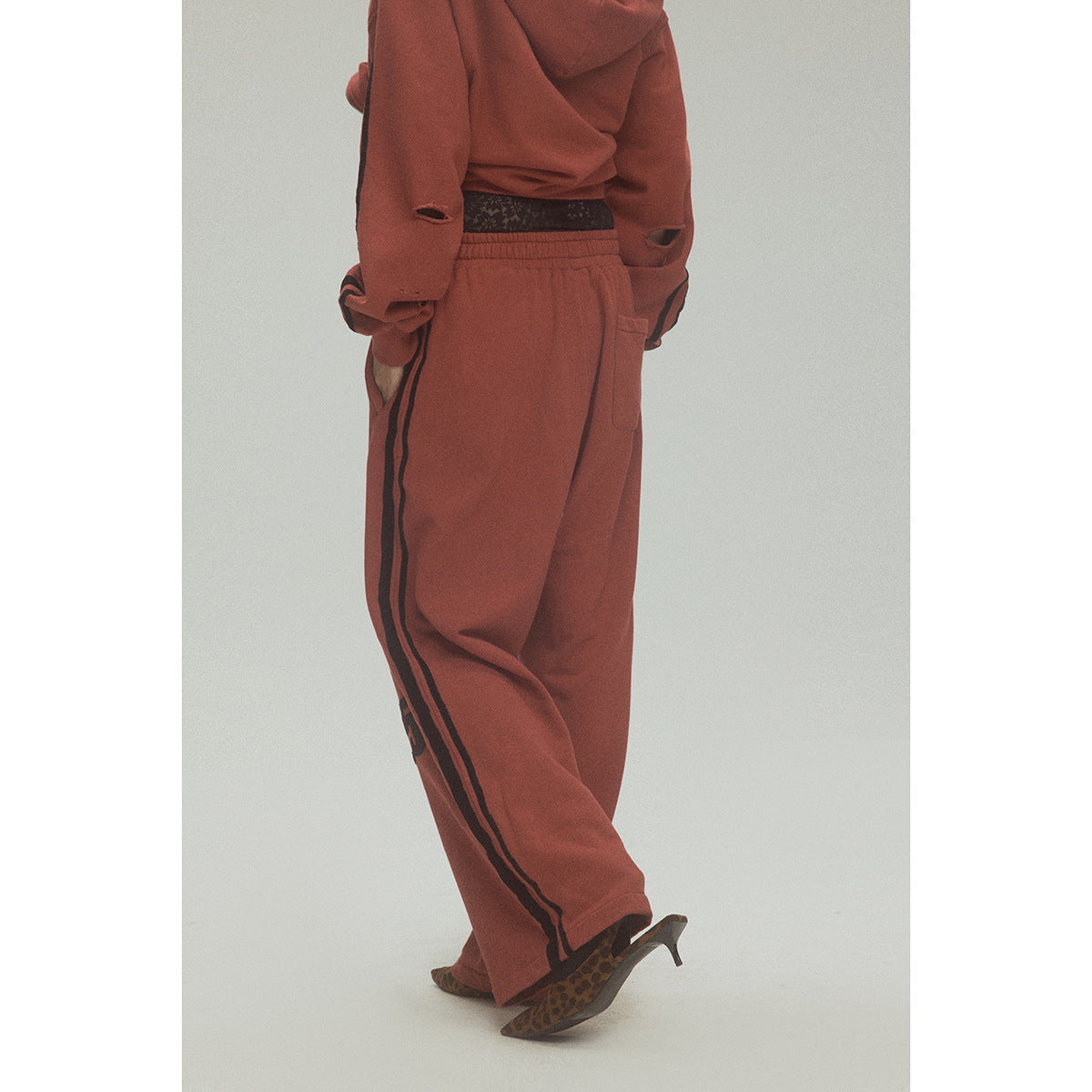 American Striped Sports Trousers For Men And Women Novara Shop   Novara Shop