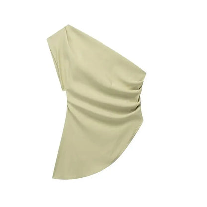 Asymmetric T-shirt New Women&