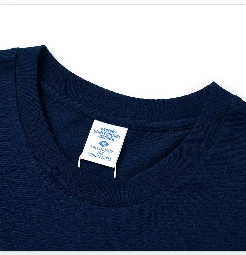 Fashion Print T-shirt Loose Short Sleeve Men Novara Shop   Novara Shop