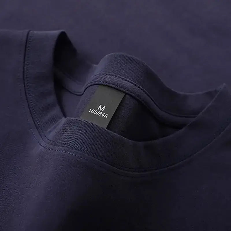 600grams 100% Cotton Men Oversized Heavyweight T Shirt Summer Women Short Sleeve Top Casual Men&