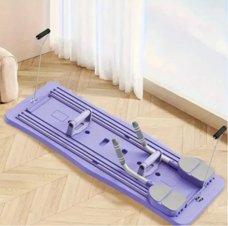 Commercial Home Foldable Pilates Board Multifunctional Reformer Abdominal Core Trainer Ab Exercise Roller Workout Equipment - Novarashop
