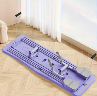 Commercial Home Foldable Pilates Board Multifunctional Reformer Abdominal Core Trainer Ab Exercise Roller Workout Equipment - Novarashop