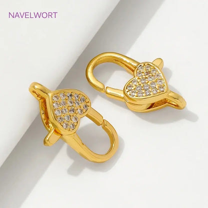 Gold Lobster Clasps | Zircon Lobster Clasp | Novara Shop