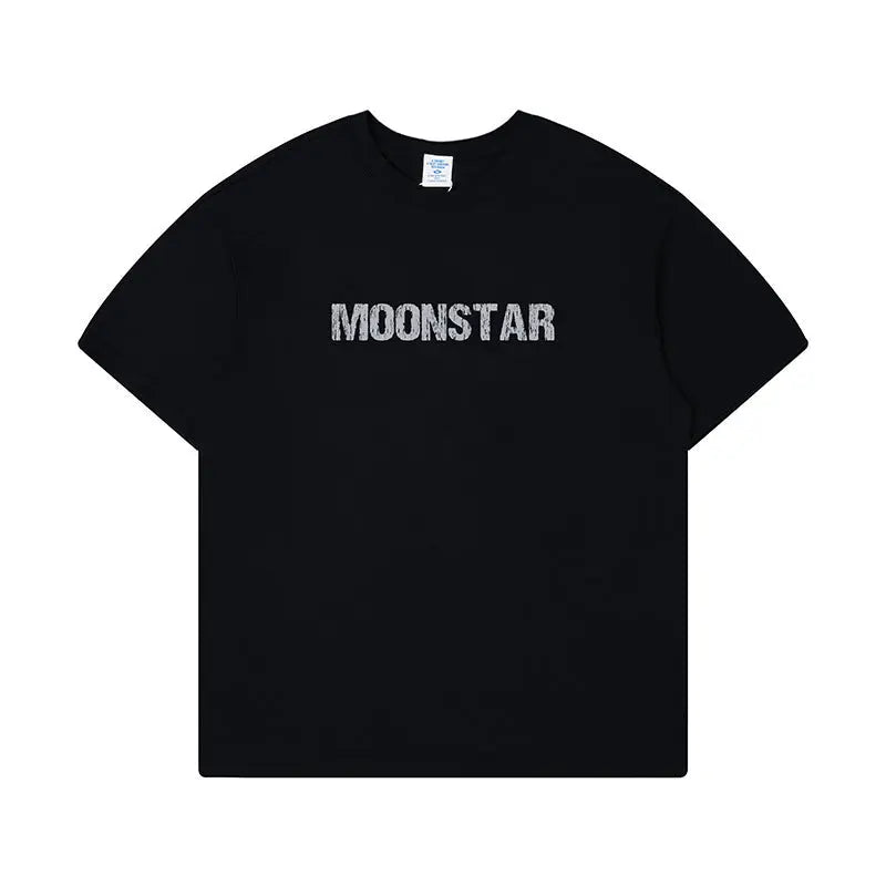 Fashion Print T-shirt Loose Short Sleeve Men Novara Shop  32.00 Novara Shop Black / XXL  32.00