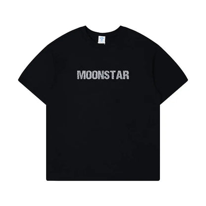 Fashion Print T-shirt Loose Short Sleeve Men Novara Shop  32.00 Novara Shop Black / XXL  32.00