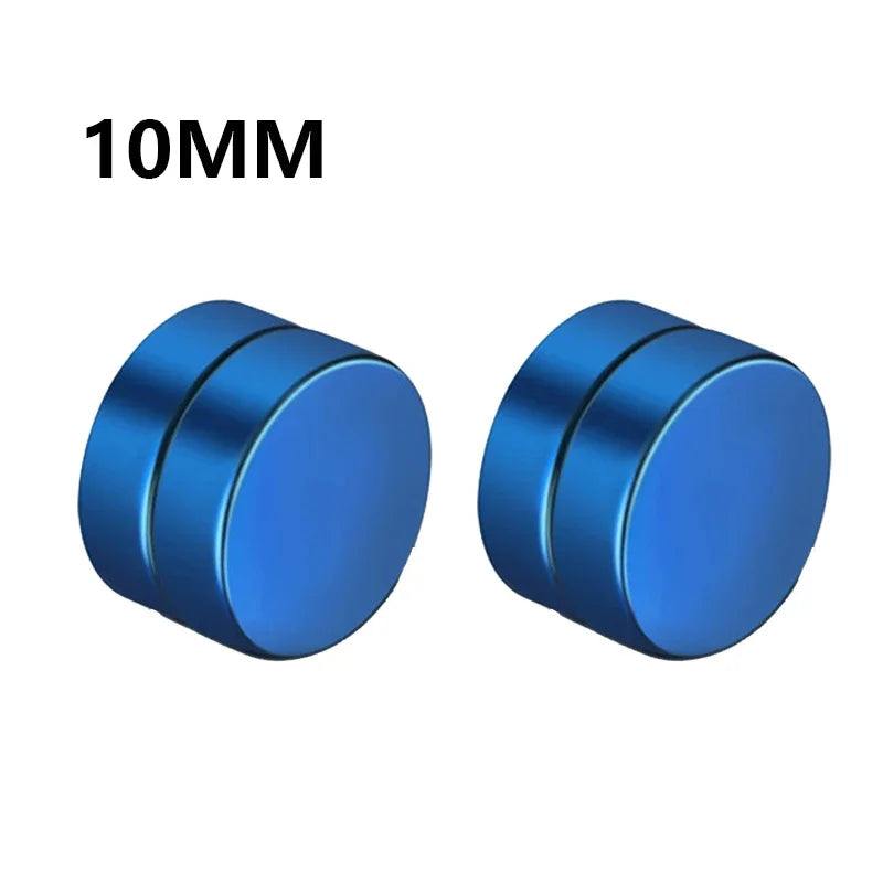 1Pairs Crystal Strong Magnetic Ear Stud Clip Earrings for My Novara Shop   Novara Shop