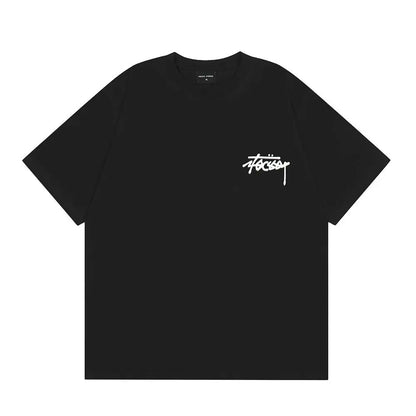 Fashion Letter Print Short-sleeve T-shirt Men Novara Shop  37.50 Novara Shop Black / XXL  37.50