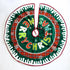 Christmas tree skirt Christmas tree decorations Christmas gifts Christmas scene matching - Novarashop