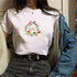 T-shirt Top Sun Print Women Novara Shop  24.00 Novara Shop White 13 / XXL  24.00