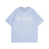 Art Letter Print Short-sleeve Punk High Street Novara Shop  37.00 Novara Shop Blue / XXL  37.00