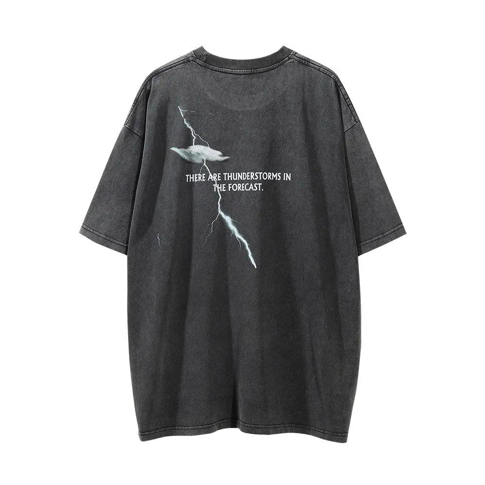 Devil Print Washed T-shirt Men Novara Shop Devil Print Washed T-shirt Men  Novara Shop  Devil Print Washed T-shirt Men