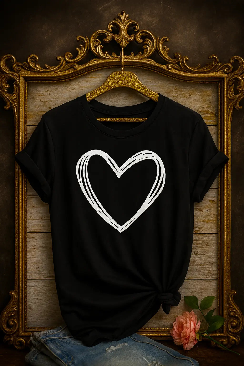 Heart Print T Shirt Women Short Sleeve O Neck Loose Tshirt Summer Women Causal Tee Shirt Tops Clothes Camisetas Mujer Novarashop