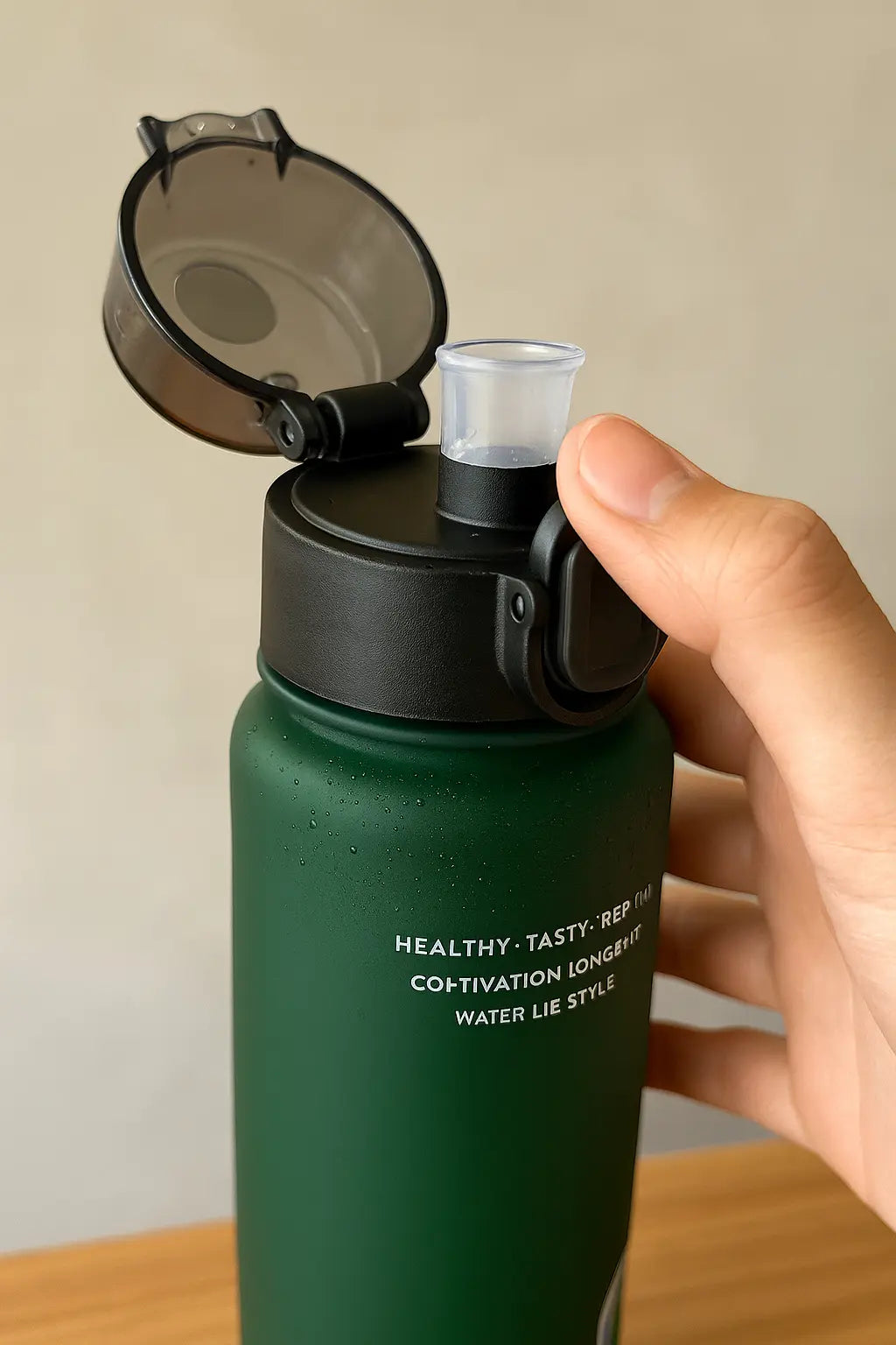 Brand BPA Free Leak Proof Sports Water Bottle High Quality Tour Hiking Portable My Favorite Drink Bottles 400ml 560ml - Novarashop