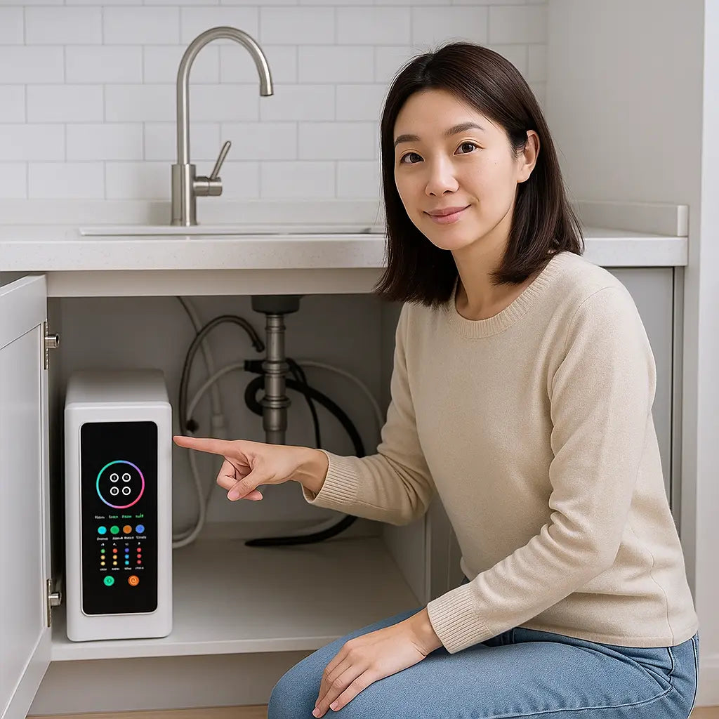 BROVA 1000G reverse osmosis water purifier with high flow rate