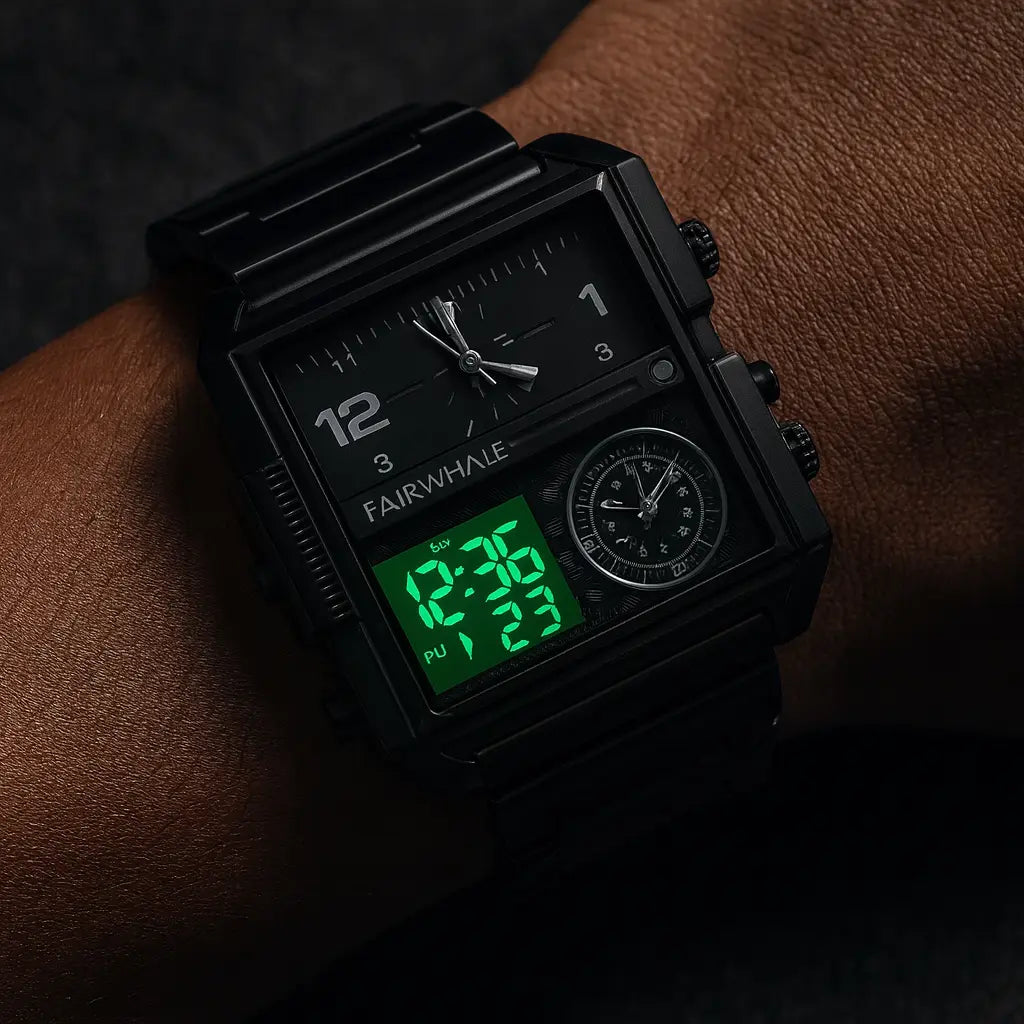 Men’s Leather Watch | Luxury Quartz Watch | Novara Shop