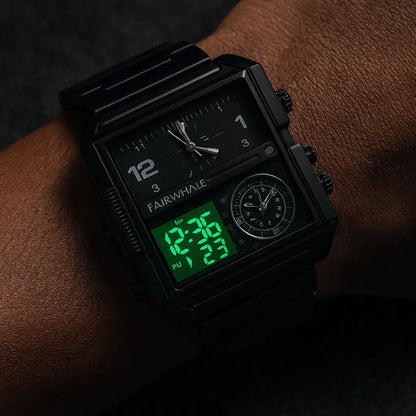Men’s Leather Watch | Luxury Quartz Watch | Novara Shop