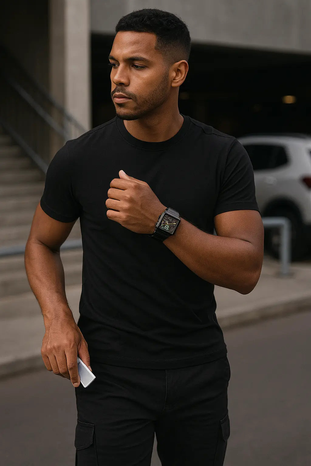 Men’s Leather Watch | Luxury Quartz Watch | Novara Shop