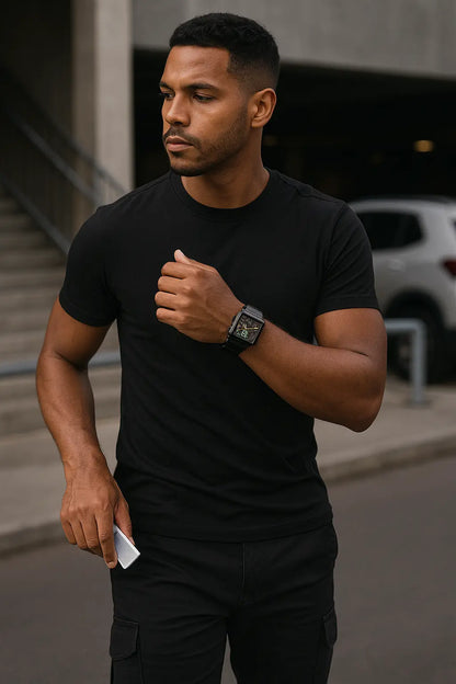 Men’s Leather Watch | Luxury Quartz Watch | Novara Shop