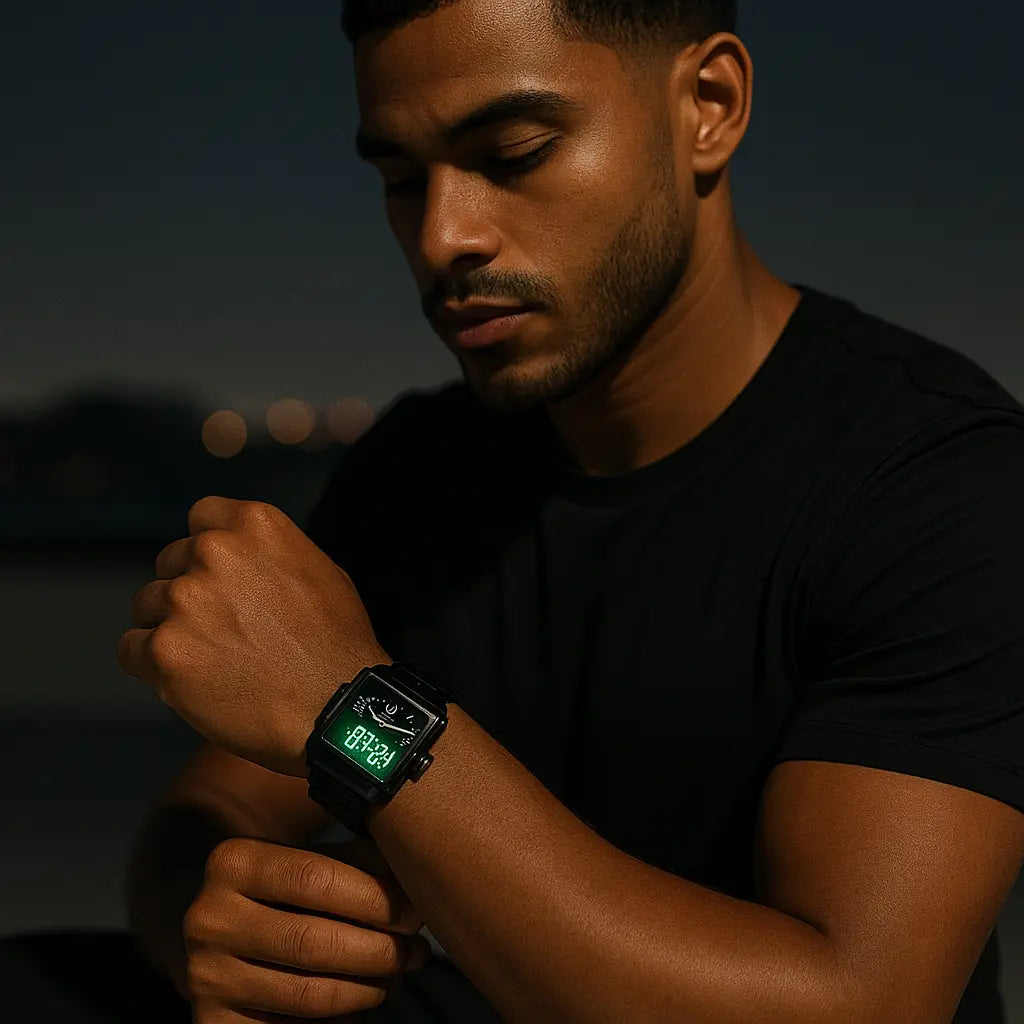 Men’s Leather Watch | Luxury Quartz Watch | Novara Shop